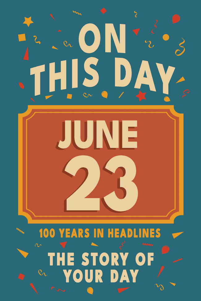 Happy Birthday! June 23 – book cover