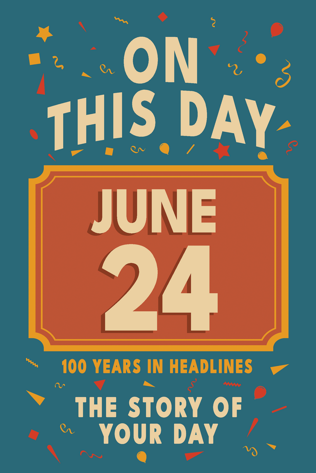 Happy Birthday! June 24 – book cover
