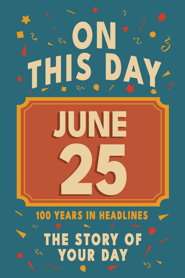 Happy Birthday! June 25 – book cover