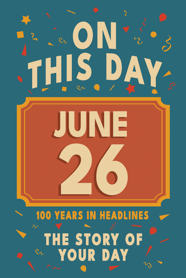 Happy Birthday! June 26 – book cover