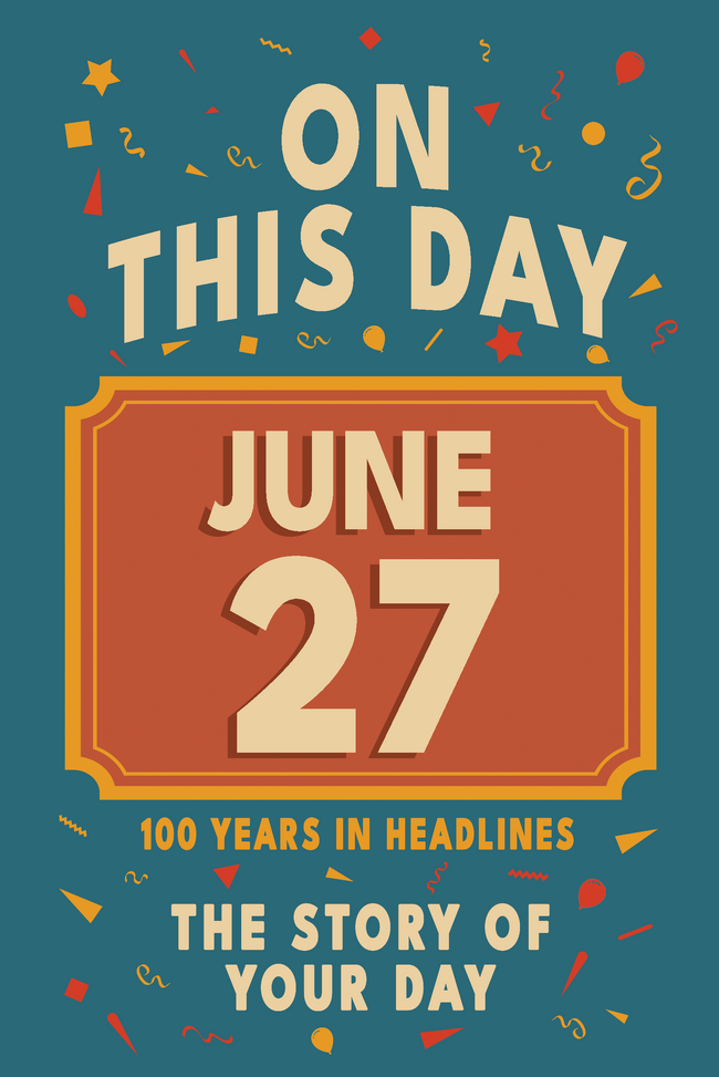 Happy Birthday! June 27 – book cover
