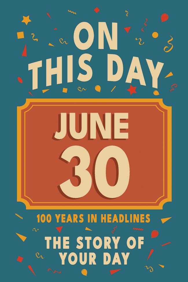 Happy Birthday! June 30 – book cover