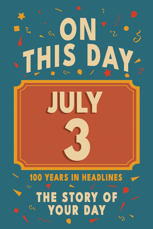 Happy Birthday! July 3 – book cover