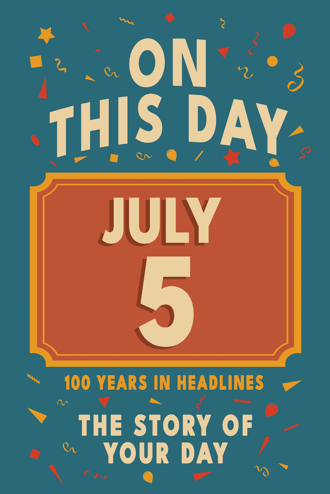 Happy Birthday! July 5 – book cover