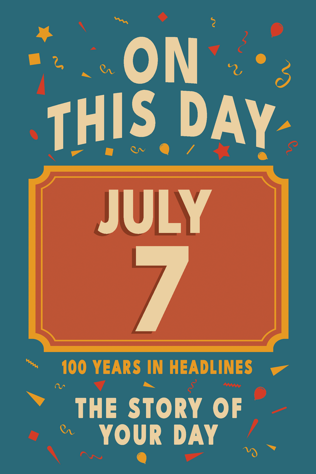 Happy Birthday! July 7 – book cover