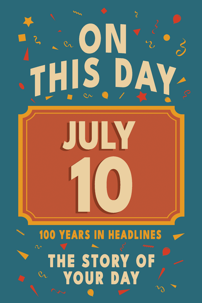 Happy Birthday! July 10 – book cover