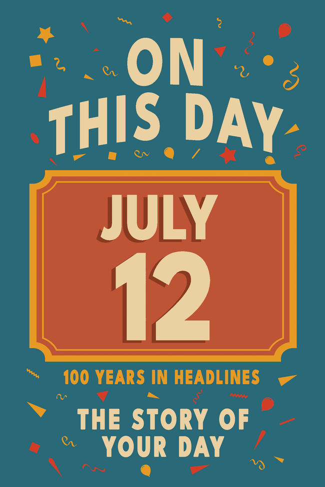 Happy Birthday! July 12 – book cover