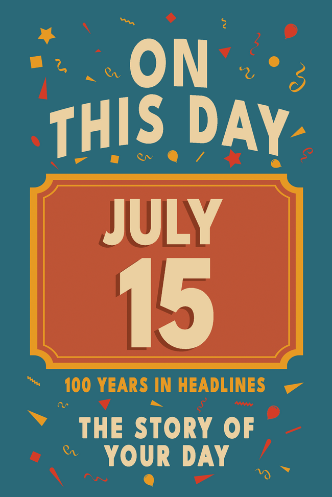 Happy Birthday! July 15 – book cover