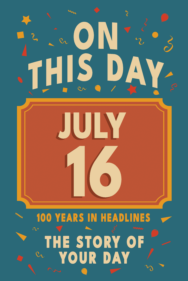 Happy Birthday! July 16 – book cover