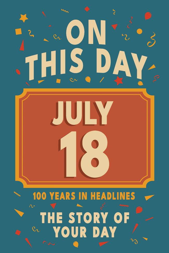 Happy Birthday! July 18 – book cover