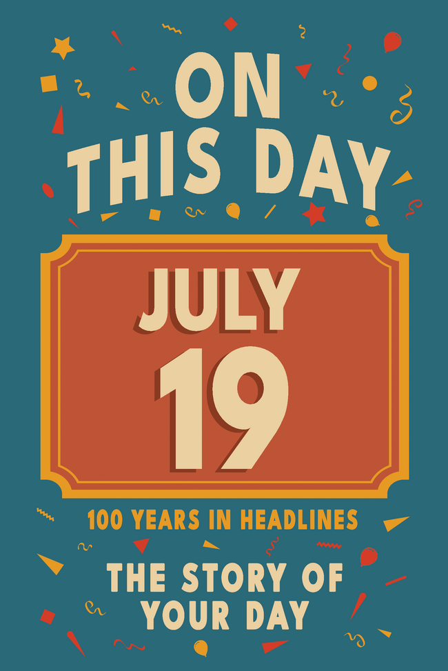 Happy Birthday! July 19 – book cover