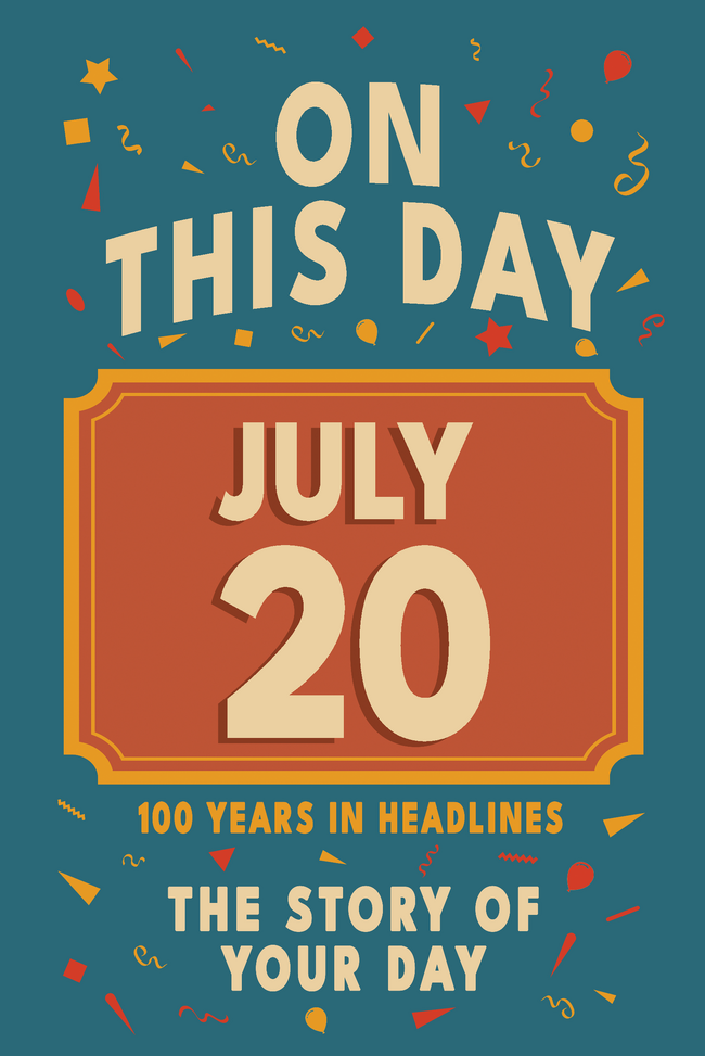 Happy Birthday! July 20 – book cover