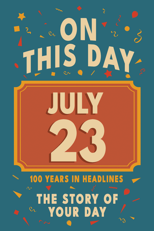 Happy Birthday! July 23 – book cover