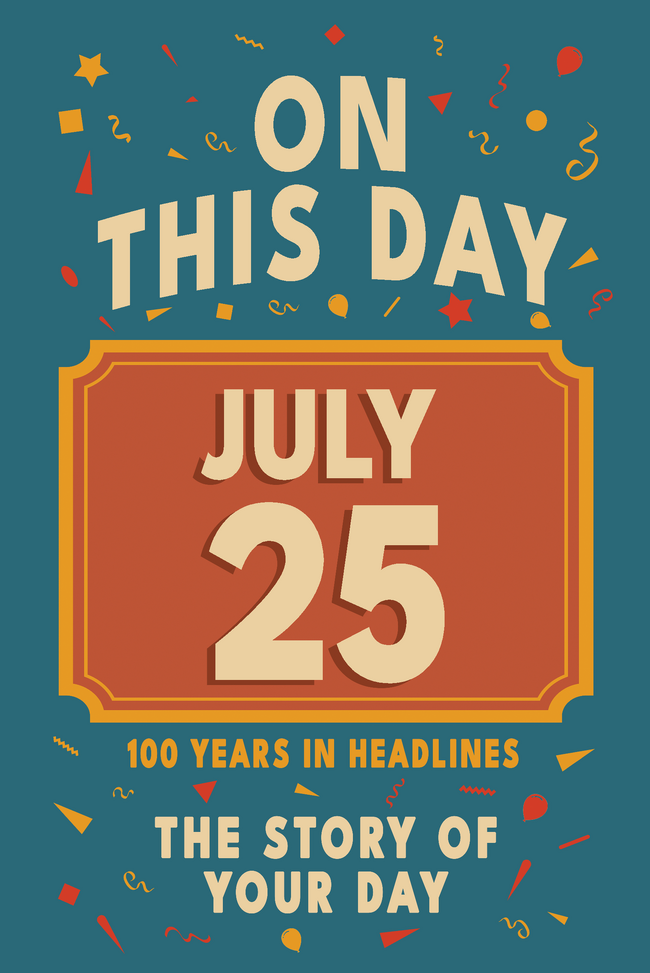 Happy Birthday! July 25 – book cover