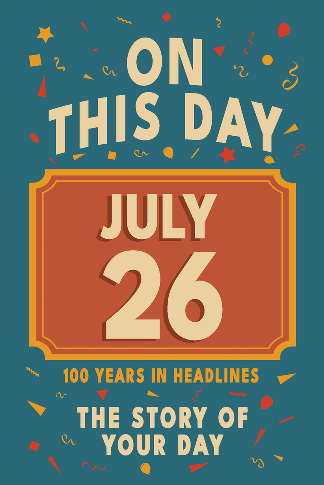Happy Birthday! July 26 – book cover