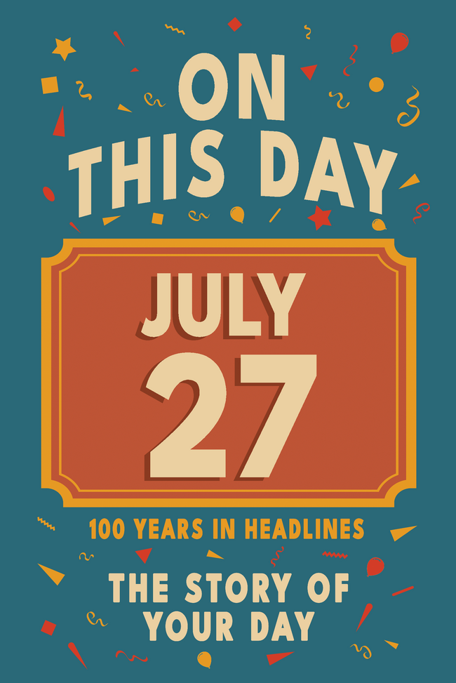 Happy Birthday! July 27 – book cover