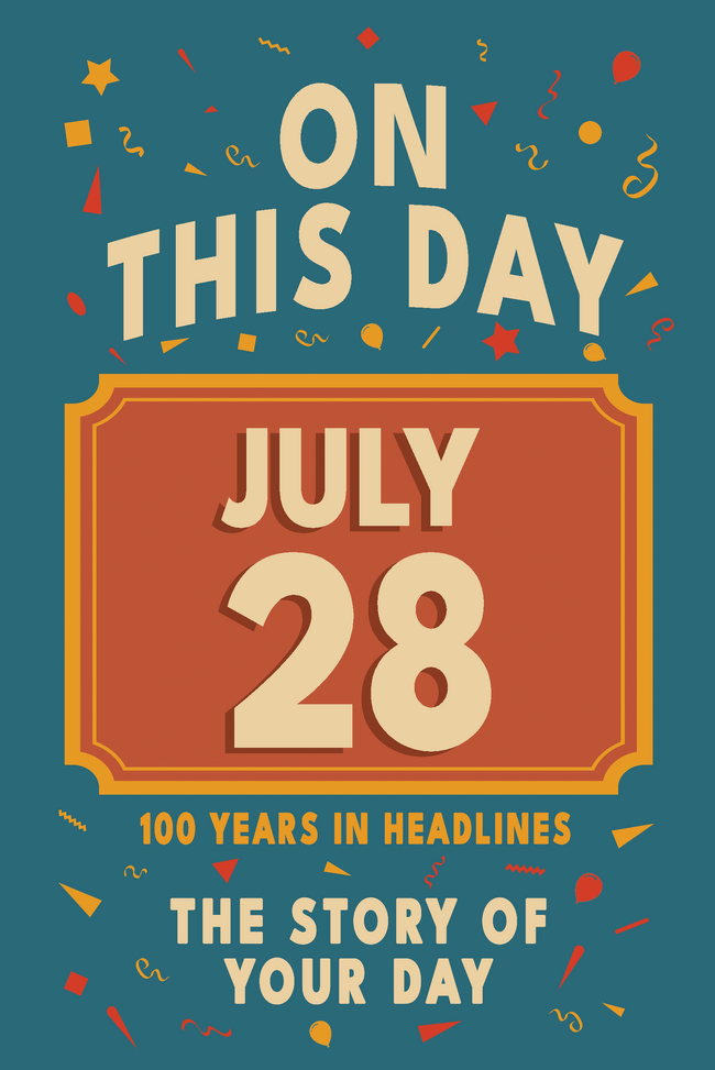 Happy Birthday! July 28 – book cover
