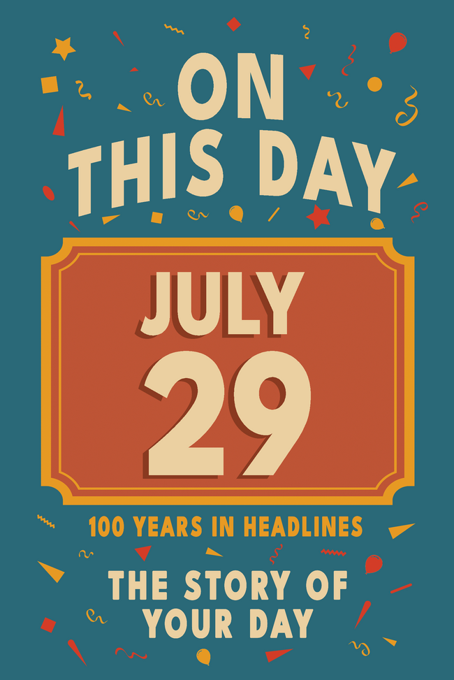Happy Birthday! July 29 – book cover