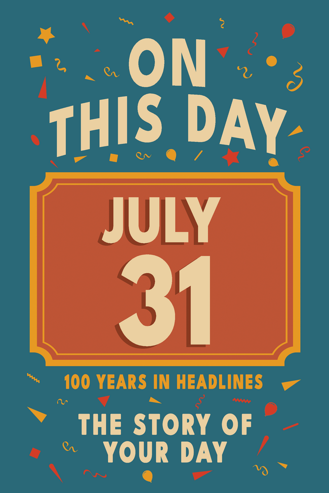 Happy Birthday! July 31 – book cover