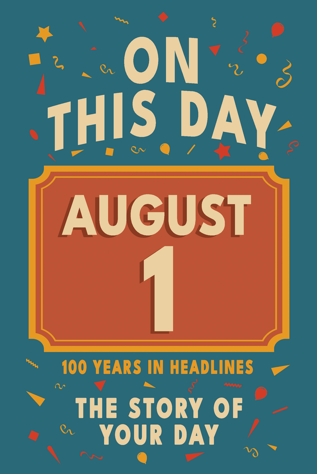 Happy Birthday! August 1 – book cover