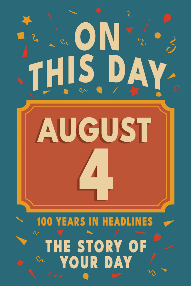 Happy Birthday! August 4 – book cover