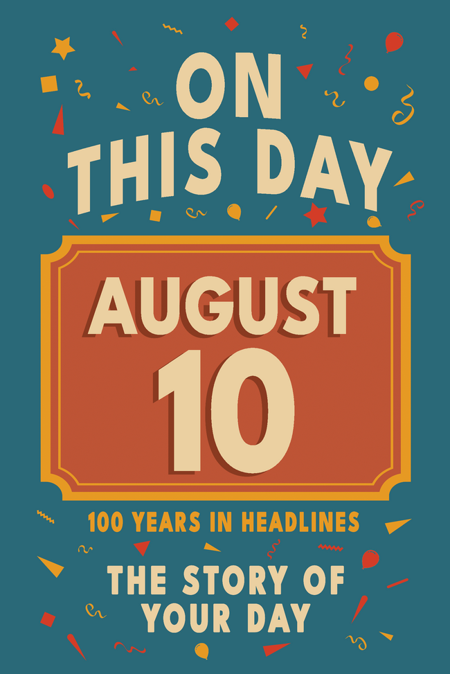 Happy Birthday! August 10 – book cover