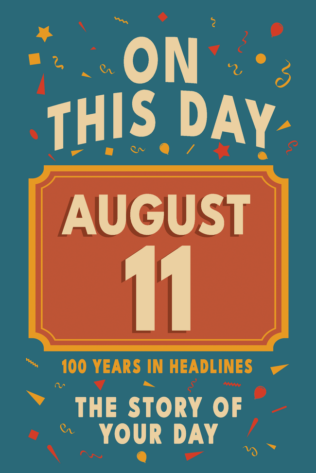 Happy Birthday! August 11 – book cover