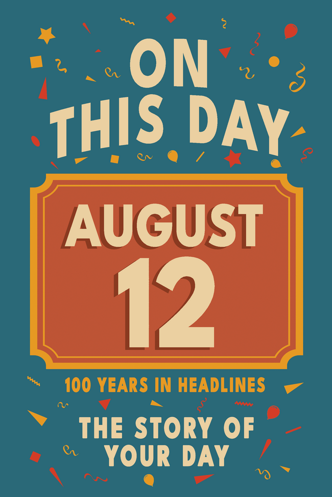 Happy Birthday! August 12 – book cover