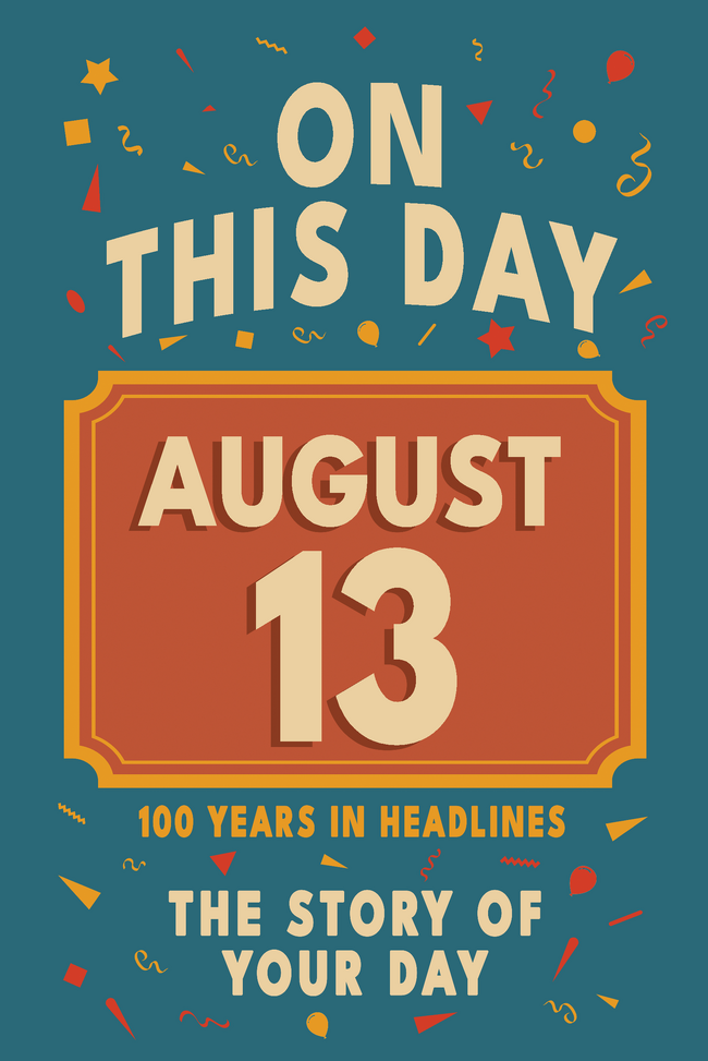 Happy Birthday! August 13 – book cover