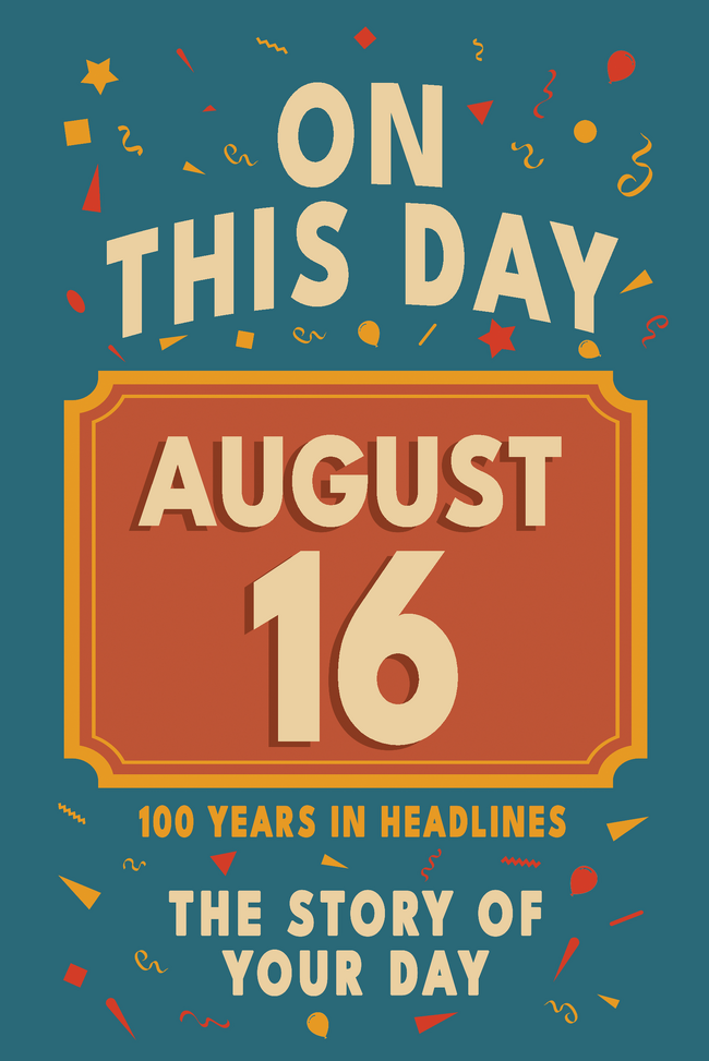 Happy Birthday! August 16 – book cover