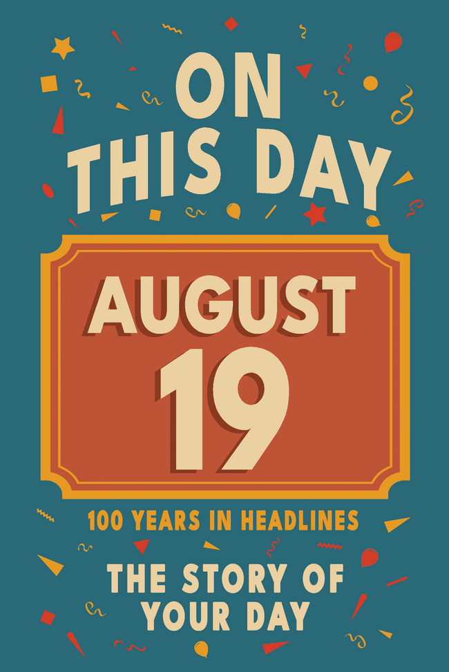 Happy Birthday! August 19 – book cover
