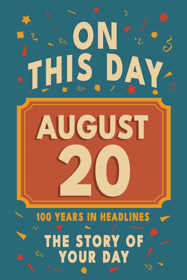 Happy Birthday! August 20 – book cover