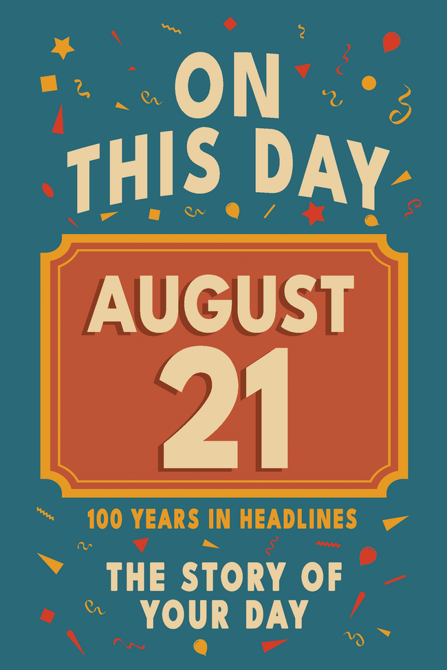 Happy Birthday! August 21 – book cover