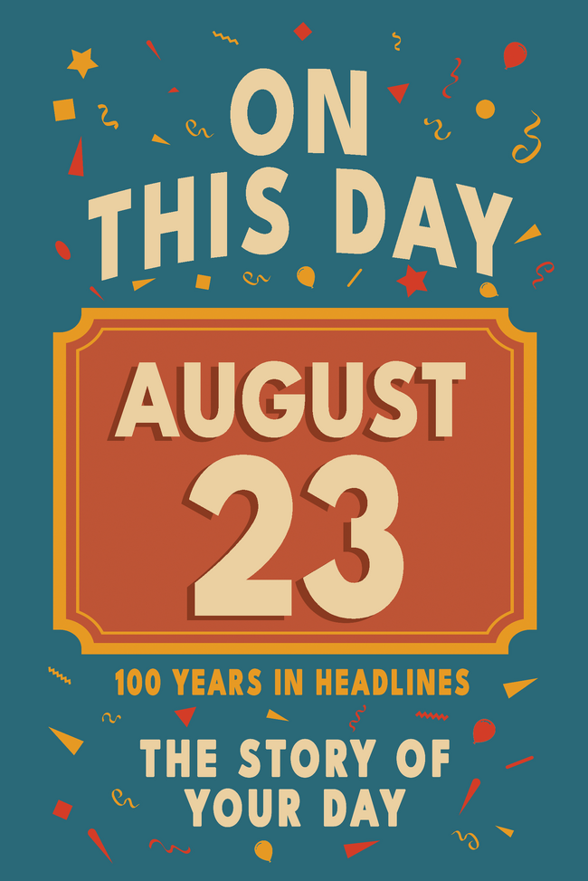 Happy Birthday! August 23 – book cover