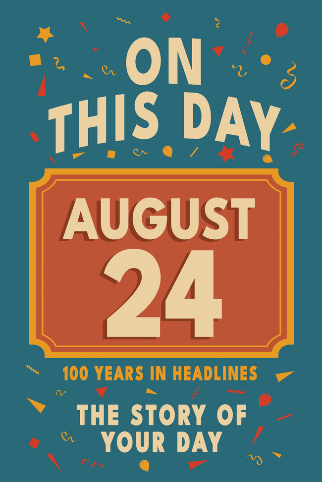 Happy Birthday! August 24 – book cover