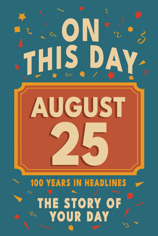 Happy Birthday! August 25 – book cover