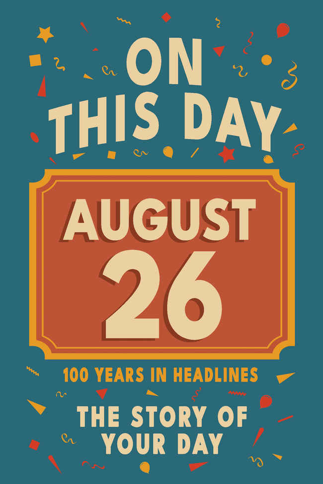 Happy Birthday! August 26 – book cover