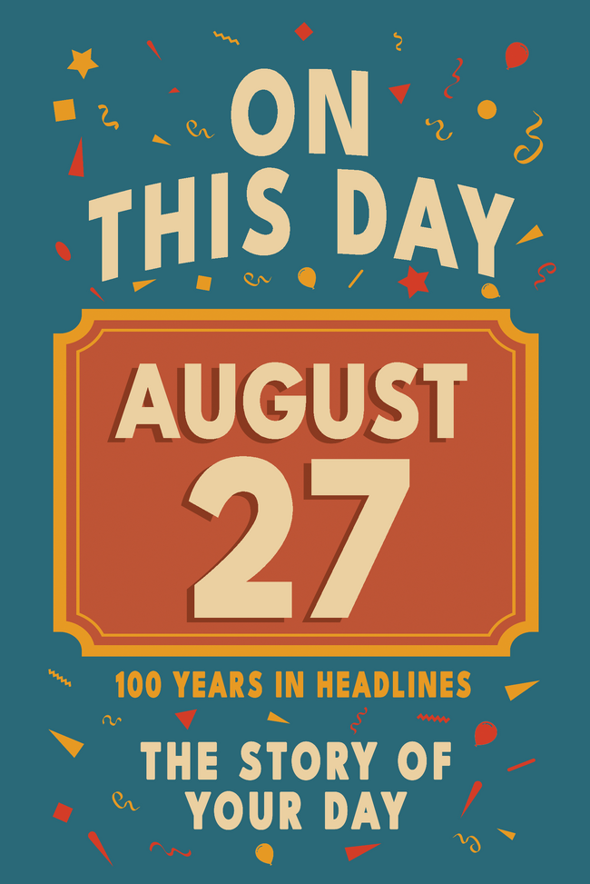 Happy Birthday! August 27 – book cover