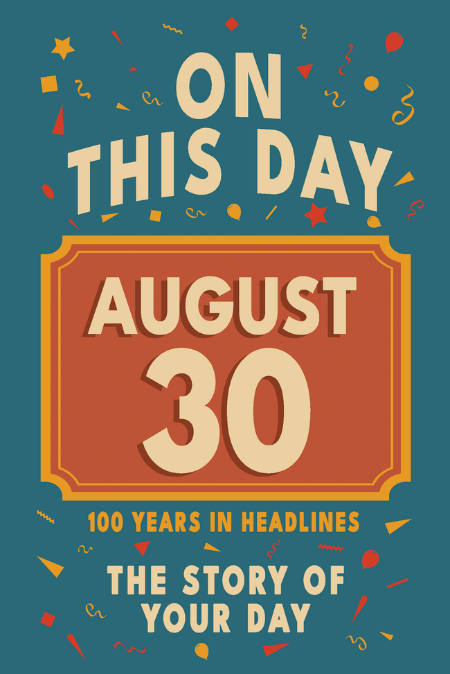 Happy Birthday! August 30 – book cover