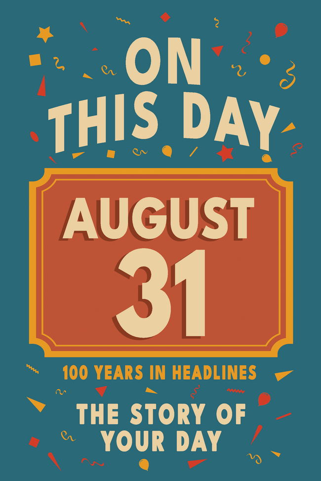 Happy Birthday! August 31 – book cover