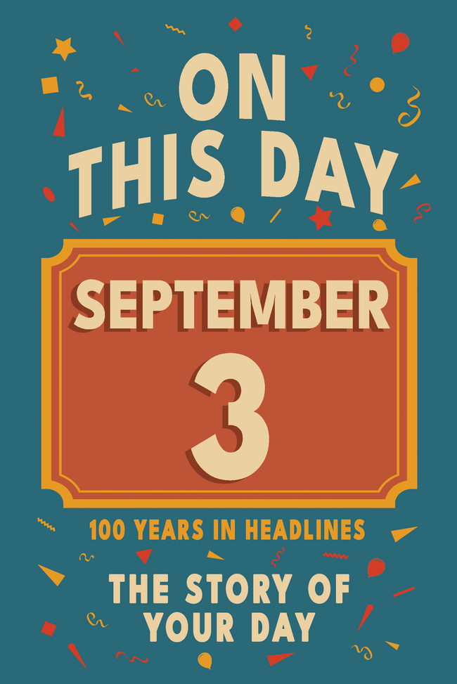 Happy Birthday! September 3 – book cover