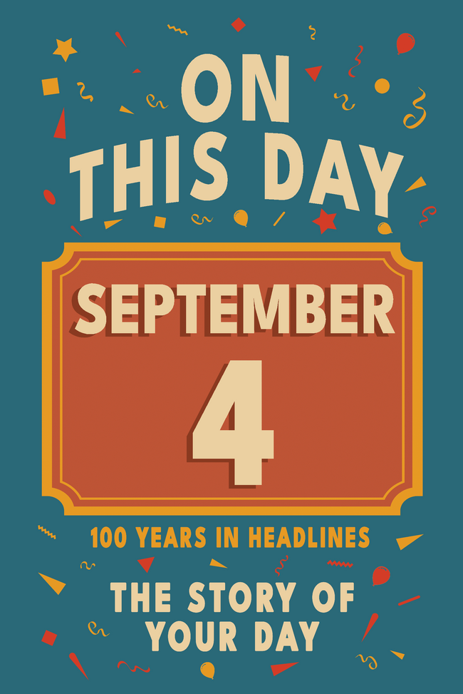 Happy Birthday! September 4 – book cover