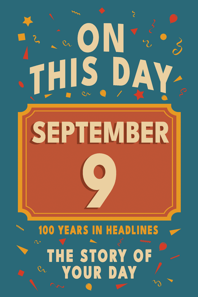 Happy Birthday! September 9 – book cover