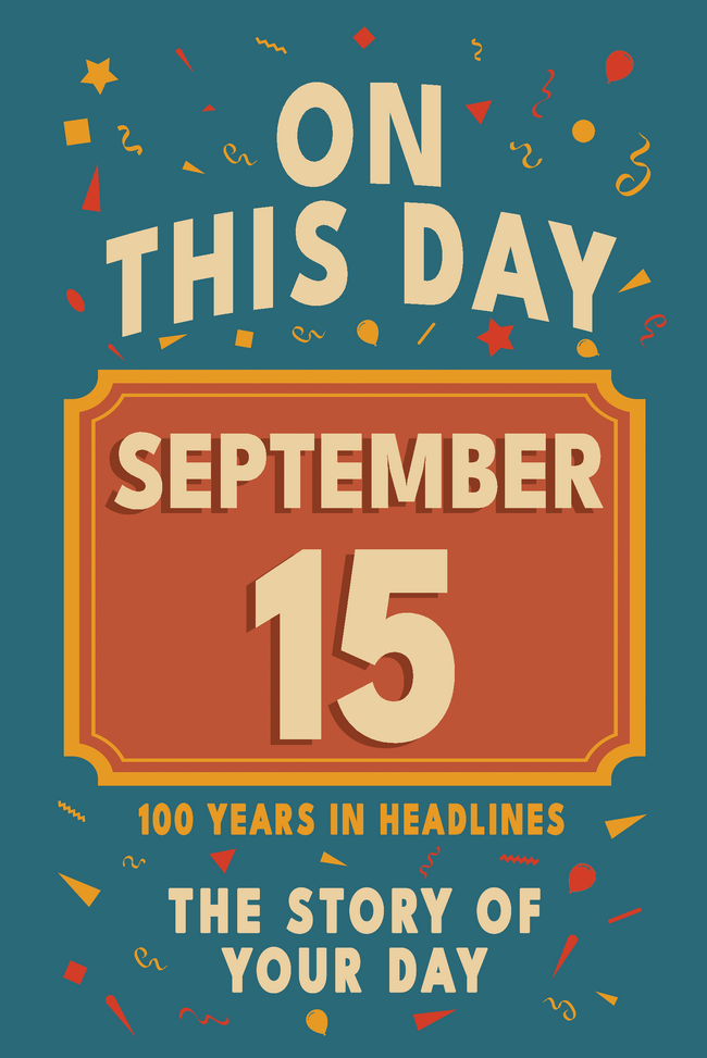 Happy Birthday! September 15 – book cover