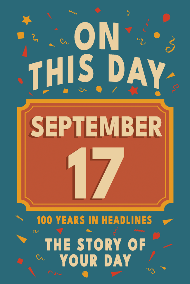 Happy Birthday! September 17 – book cover