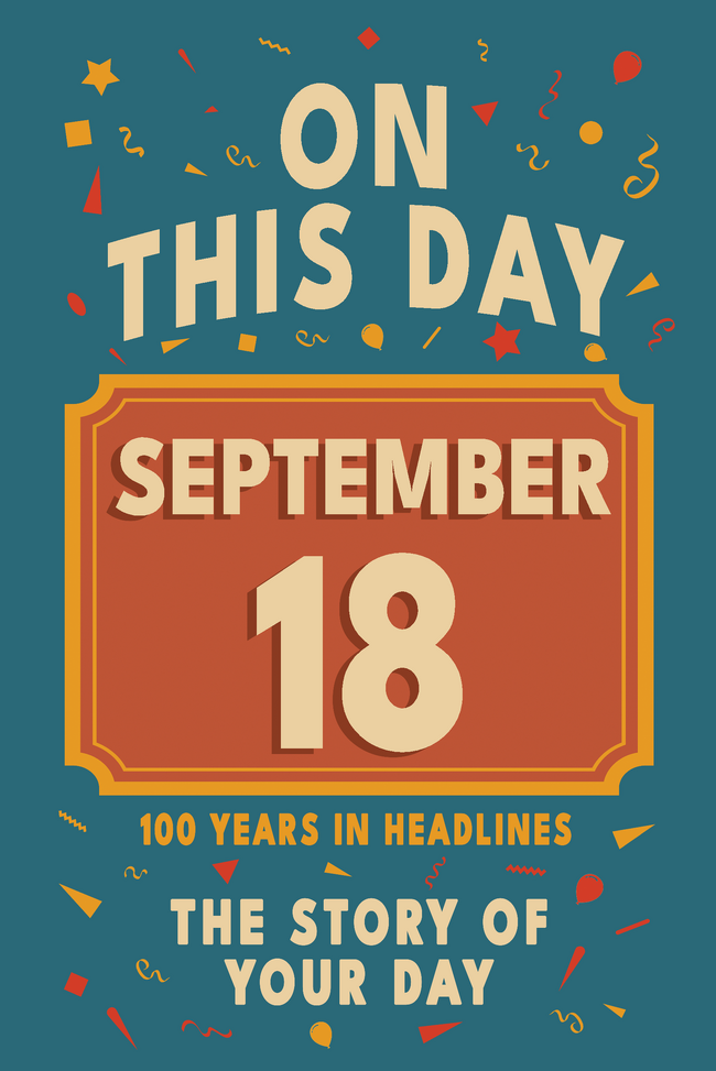 Happy Birthday! September 18 – book cover