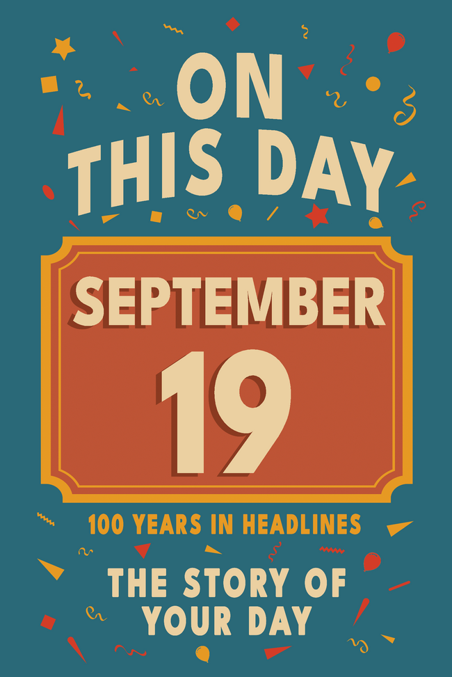 Happy Birthday! September 19 – book cover