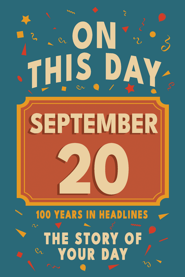 Happy Birthday! September 20 – book cover