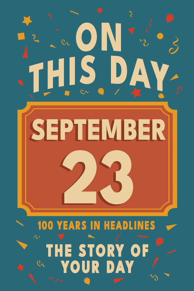 Happy Birthday! September 23 – book cover