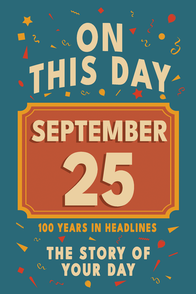 Happy Birthday! September 25 – book cover